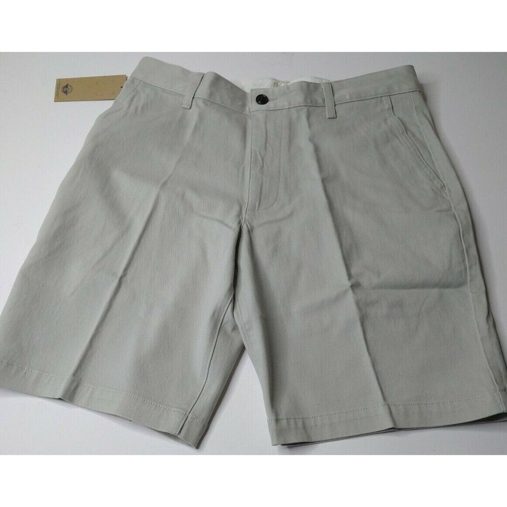 Dockers Mens Shorts Size 32 Light Gray, Has Smart Phone Pocket! New NWT